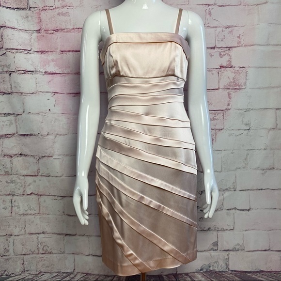 Calvin Klein Dresses & Skirts - CALVIN KLEIN Silk Light Pink Cocktail Dress